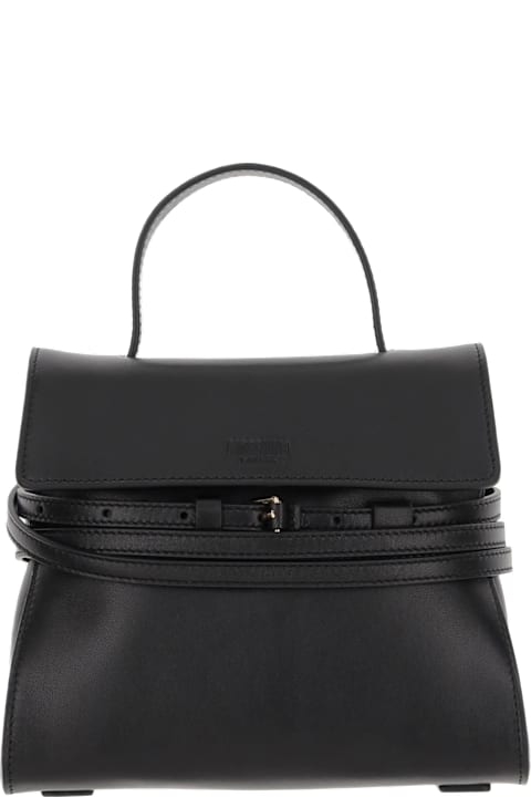 【関税込み】Moschino タン スモール Moschino Tie Me バッグ moschino Tie Me Bag Small' Handbag | italist