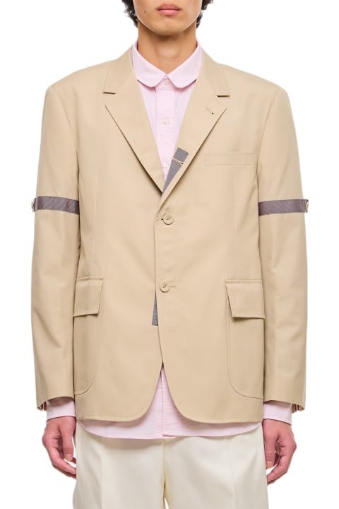 Thom Browne Coats & Jackets for Women Thom Browne Unstructured Straight Fit Jacket