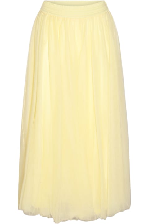 Fashion for Women Fabiana Filippi Yellow Skirt