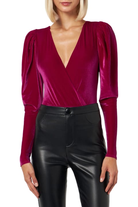 Homeware MC2 Saint Barth Fucsia Velvet Bodywear / One Piece Swimsuit