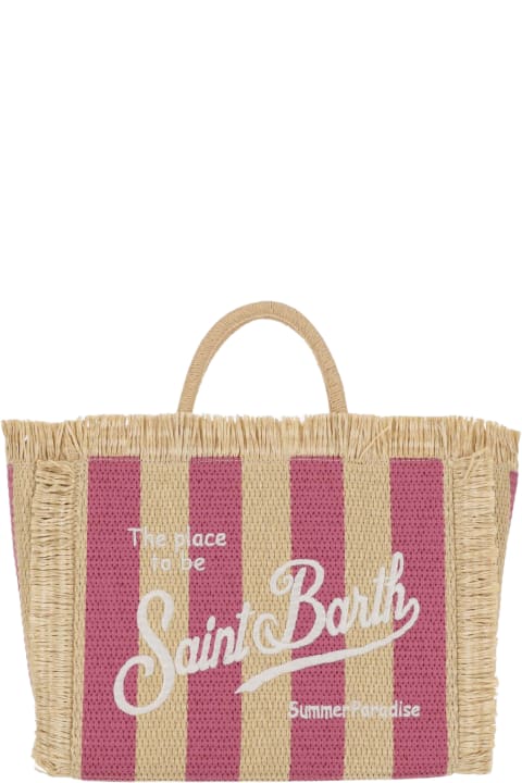 Fashion for Women MC2 Saint Barth Colette Tote Bag With Striped Pattern