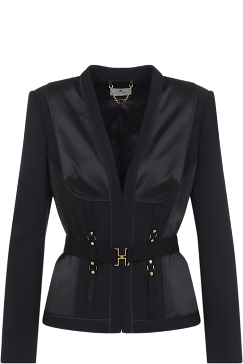 Elisabetta Franchi for Kids Elisabetta Franchi Bondage Jacket