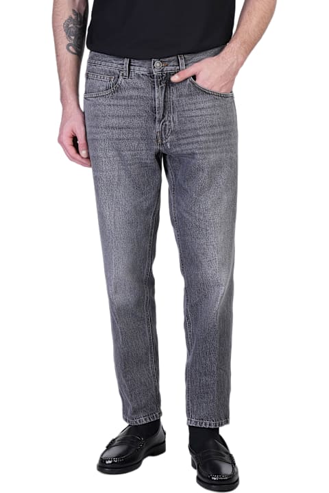 Lardini for Men Lardini Jeans In Black Denim