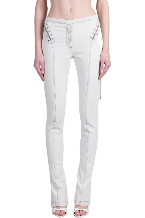 Blumarine for Women Blumarine Jeans In Cyan Cotton