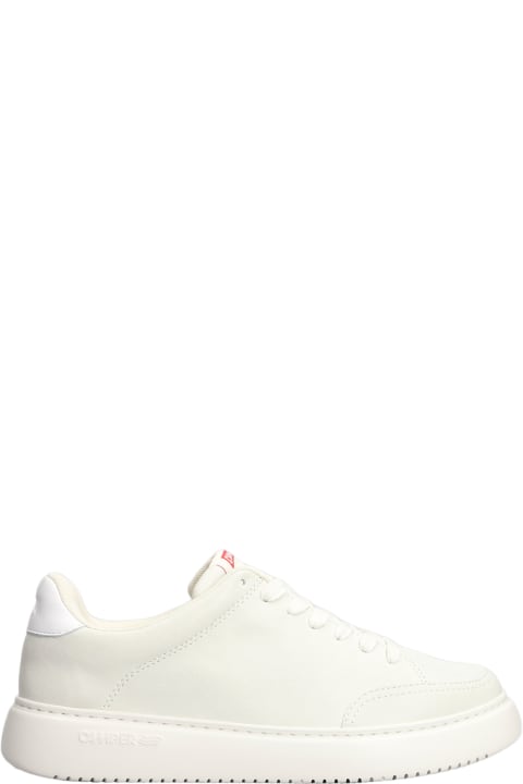Runner K21 Sneakers In White Leather