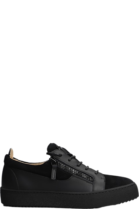 Giuseppe Zanotti for Men Giuseppe Zanotti Gz94 Sneakers In Black Suede
