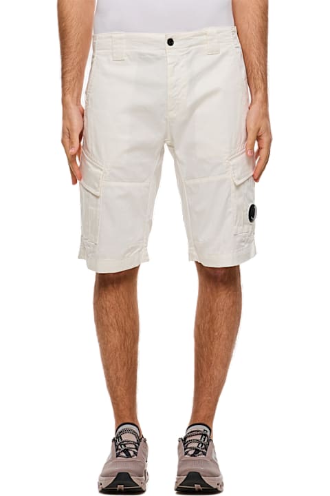 Pants for Men C.P. Company Stretch Sateen Cargo Shorts