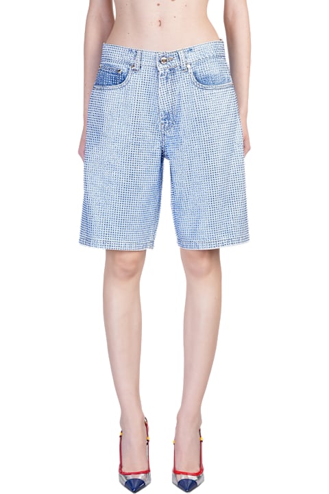 Casablanca for Women Casablanca Shorts In Blue Denim