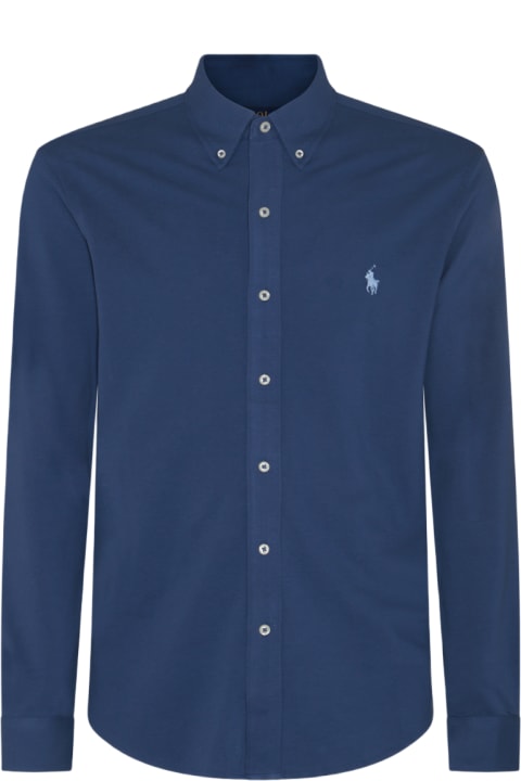 Polo Ralph Lauren for Men Polo Ralph Lauren Dark Blue Cotton Shirt