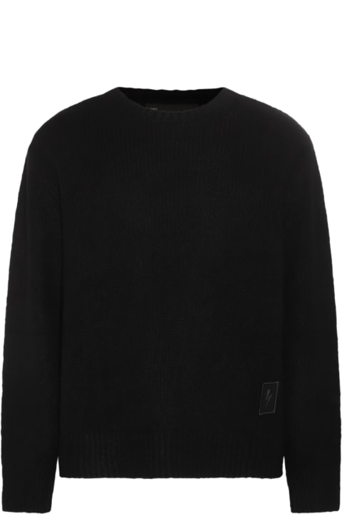 Fashion for Men Neil Barrett Black Wool And Cashmere Blend The Perfect Sweater