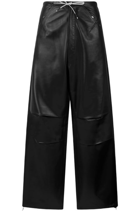 DARKPARK Clothing for Women DARKPARK Daisy Plonge Nappa Leather Military Trousers