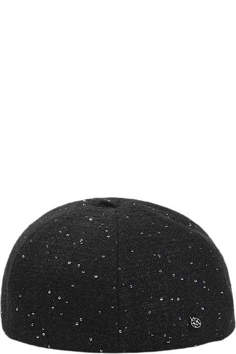ハット Maison Michel FW25 Maison Michel Emy Hat (2582003001 BLACK) Jamie – Maison Michel
