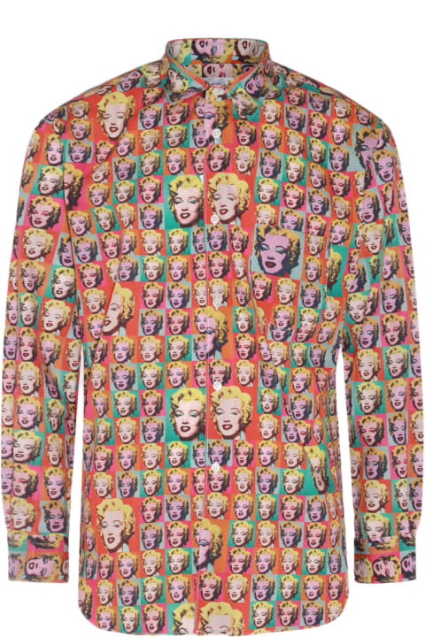Clothing Sale for Men Comme des Garçons Multicolour Cotton Shirt