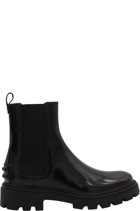 Tod's for Women Tod's Black Leather Boots