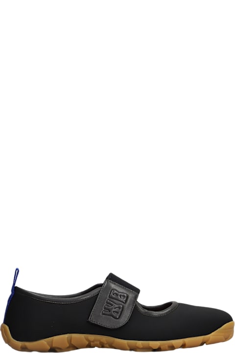 Wales Bonner Shoes for Women Wales Bonner Sneakers In Black Leather And Fabric