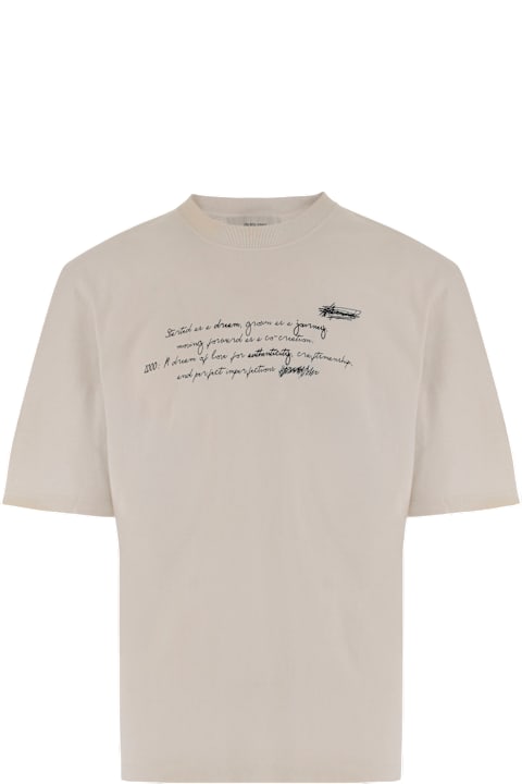 Golden Goose Topwear for Men Golden Goose Cotton T-shirt With Print