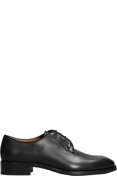 Loafers & Boat Shoes for Men Christian Louboutin Black Leather Derby