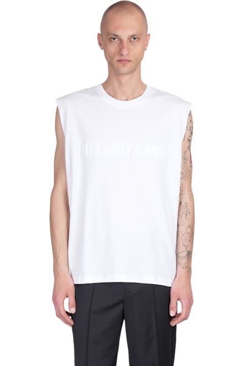 Helmut Lang Clothing for Men Helmut Lang Tank Top In White Cotton