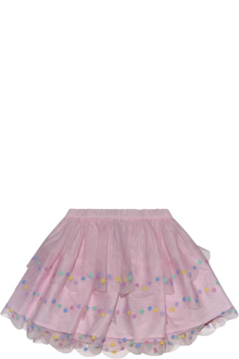 Stella McCartney Bottoms for Girls Stella McCartney Pink Mini Skirt