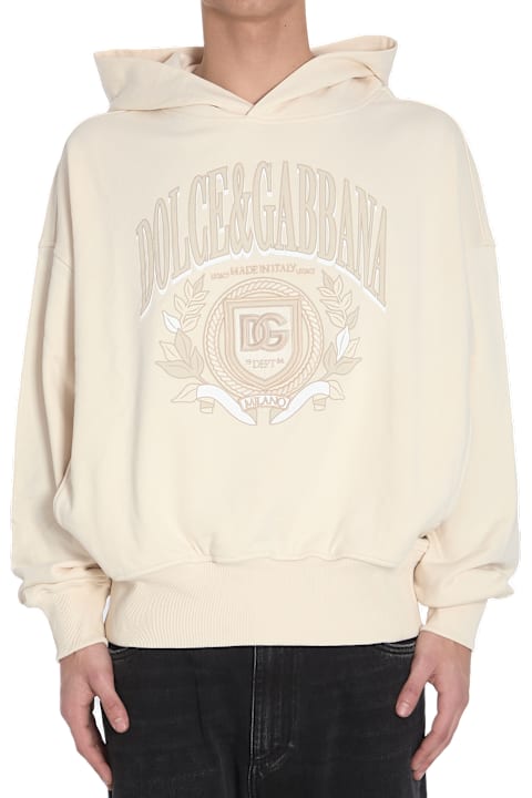 Dolce & Gabbana Fleeces & Tracksuits for Men Dolce & Gabbana Hoodie With Embroidery