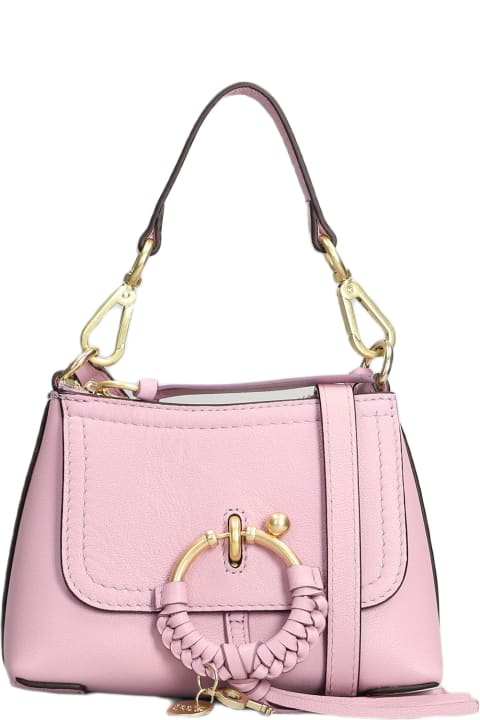 See by Chloé for Women See by Chloé Joan Mini Shoulder Bag In Rose-pink Leather