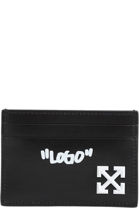 Off-White Accessories for Men Off-White Jitney Quote Credit Card Case