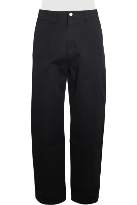 Burberry Pants for Women Burberry Black Cotton Pants