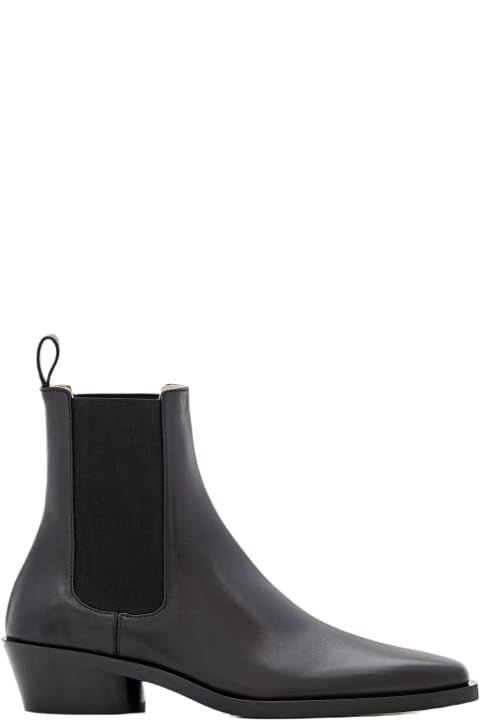 Bronco Leather Chelsea Boots