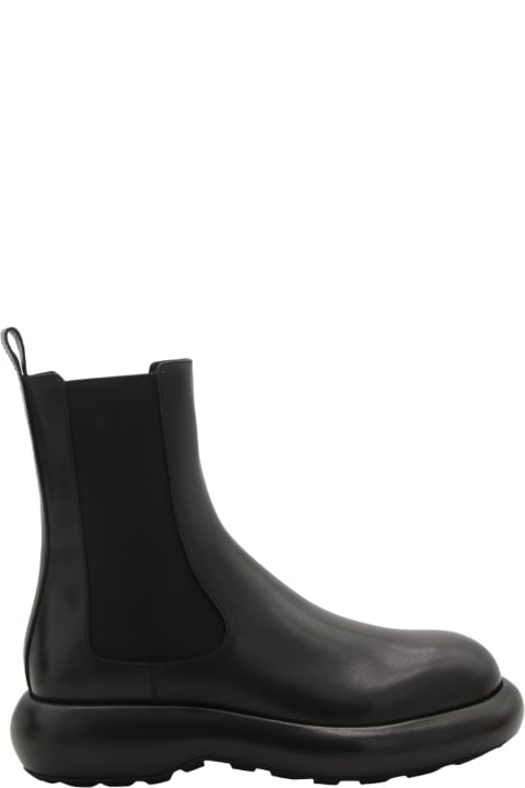 Fashion for Women Jil Sander Black Leather Boots