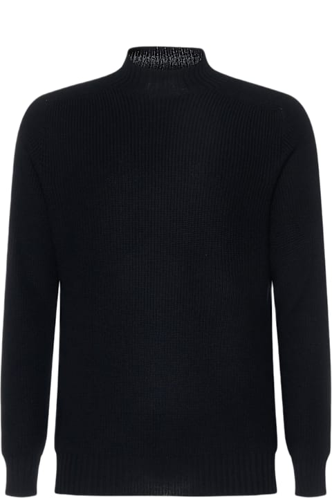 Gran Sasso Clothing for Men Gran Sasso Virgin Wool Mock Neck Sweater