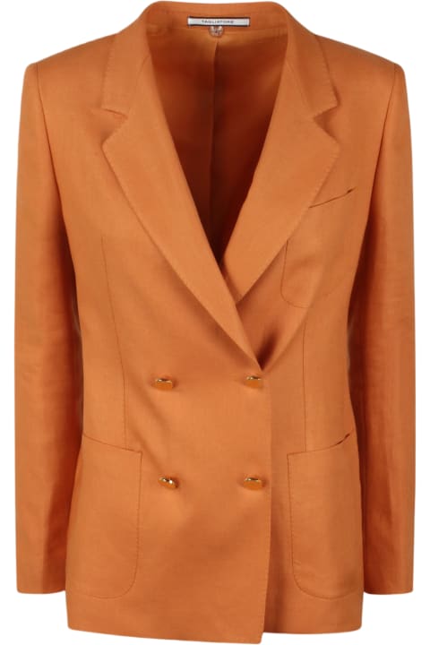 Tagliatore Coats & Jackets for Women Tagliatore Linen Double-breasted Blazer