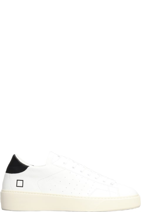 D.A.T.E. Sneakers for Men D.A.T.E. Levante Sneakers In White Leather D.A.T.E.