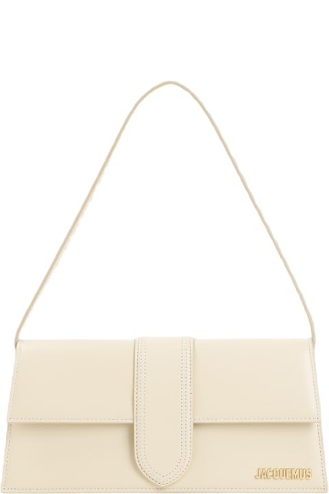 Shoulder Bags for Men Jacquemus Le Bambino Leather Shoulder Bag
