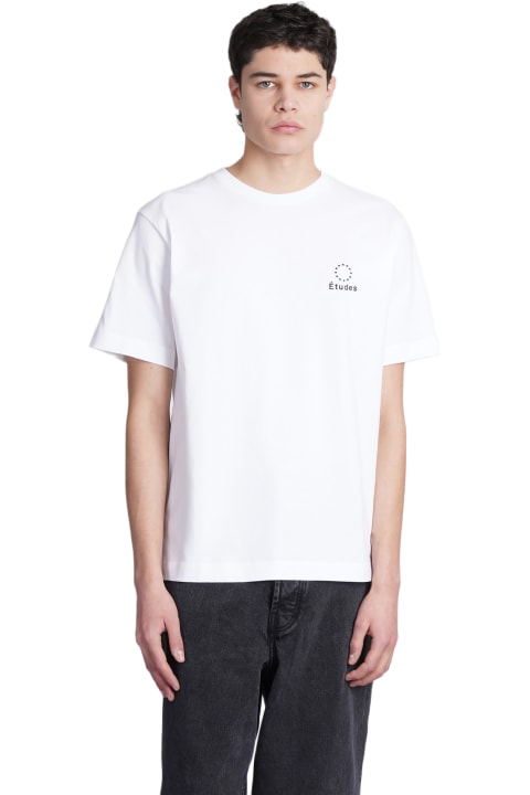 Études for Men Études T-shirt In White Cotton