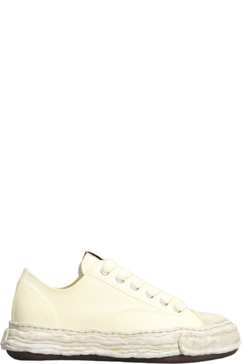 Homeware Mihara Yasuhiro Peterson 23 Low Sneakers In Beige Cotton
