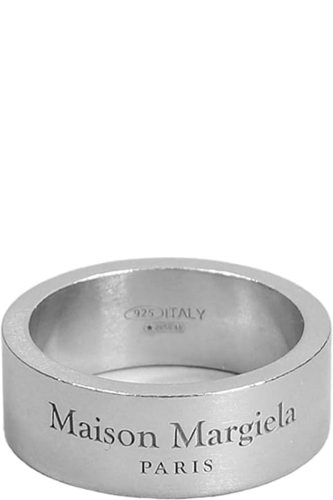 Jewelry for Men Maison Margiela Logo Ring