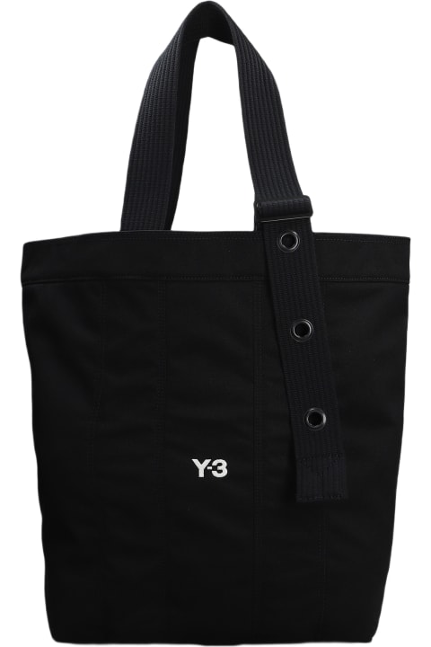 Y-3 Shoulder Bags for Women Y-3 Tote In Black Polyester