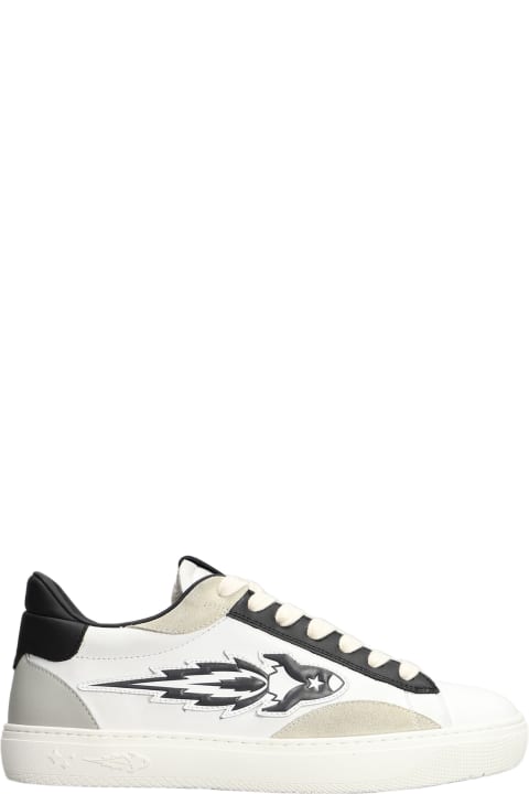 Enterprise Japan for Kids Enterprise Japan Sneakers In White Suede And Leather