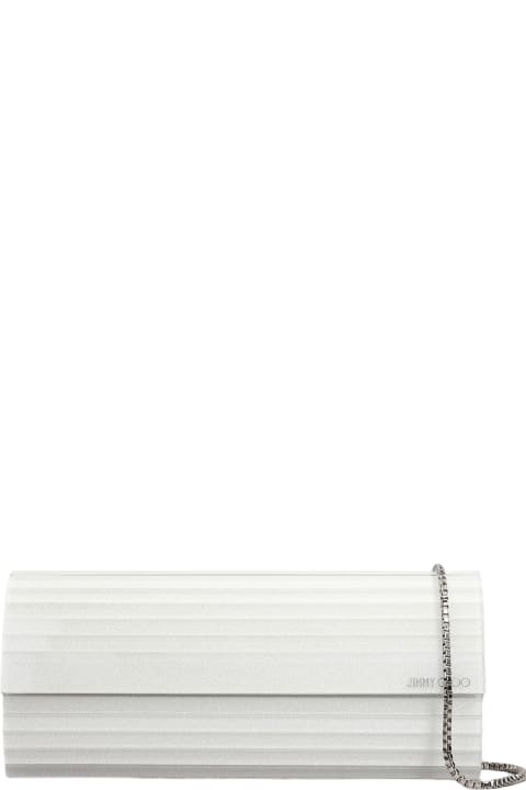 Clutches for Women Jimmy Choo Sweetie Clutch In White Acrylic