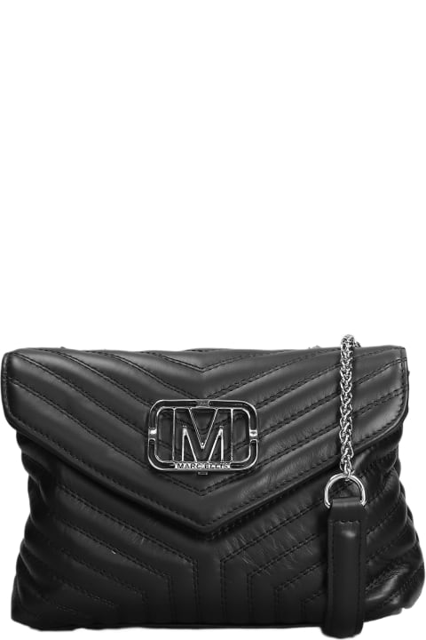 Marc Ellis for Women Marc Ellis Ginnie S Sa Shoulder Bag In Black Leather
