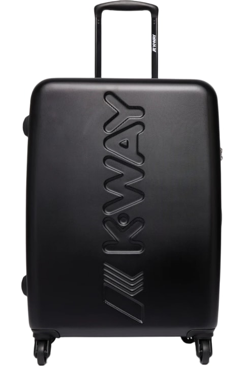 Luggage for Men K-Way Trolley Medio Con Logo K-Way
