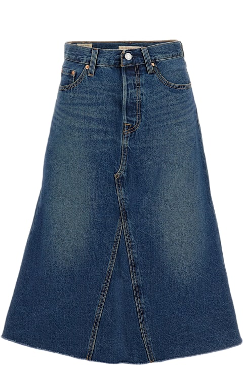 Homeware Levi's High Rise A-line Decon Skirt
