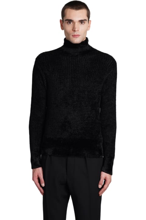 Sapio Clothing for Men Sapio N11 Knitwear In Black Viscose