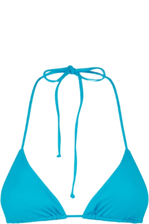 أدوات منزلية MC2 Saint Barth Woman Turquoise Triangle Top Swimsuit