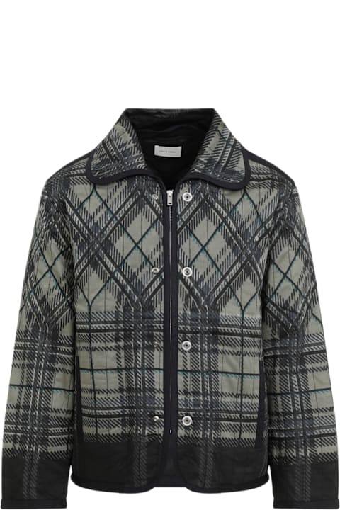 Homeware Craig Green Quilted Plaid Fade Jacket