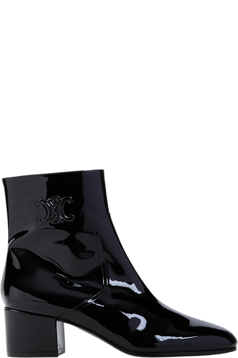 Boots Sale for Women Celine Triomphe Zipped Boots