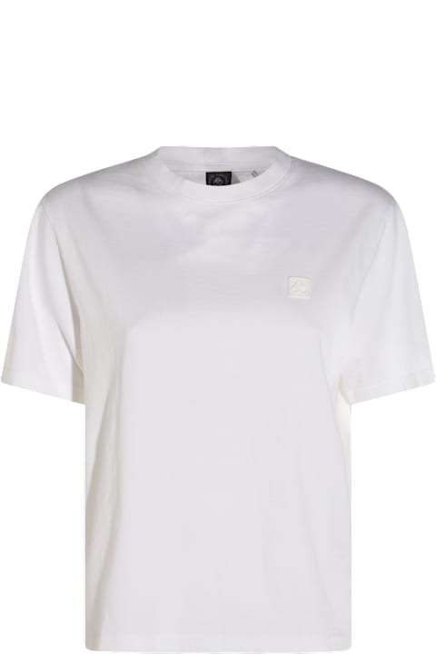 Moose Knuckles Clothing for Women Moose Knuckles White Cotton T-shirt