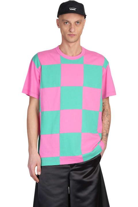 Comme Des Garçons Homme Plus for Women Comme Des Garçons Homme Plus T-shirt In Rose-pink Cotton