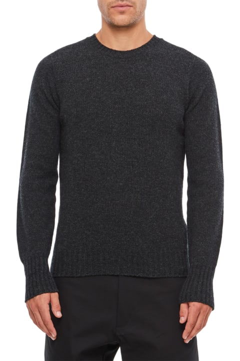 Drumohr Sweaters for Men Drumohr Crewneck Wool Sweater
