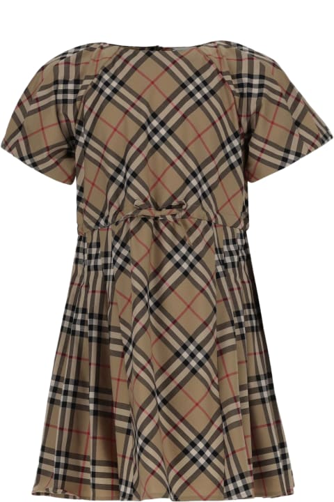 Fashion for Girls Burberry Check Pattern Dress